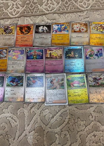 Pokemon Reverse holo set (37 adet ) - Görsel 2