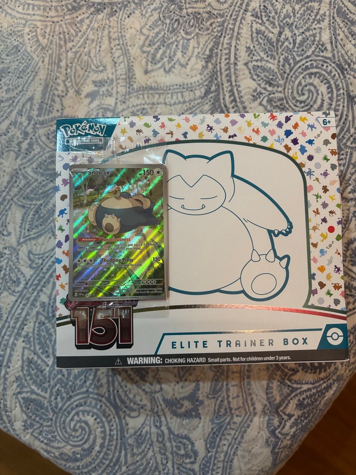 151 Snorlax Pokémon promo  Kartı - Görsel 2