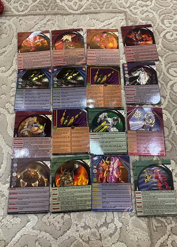 Bakugan loot + yetenek ve başlangıç kartları - Görsel 6