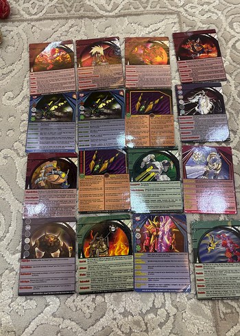 Bakugan loot + yetenek ve başlangıç kartları - Görsel 8