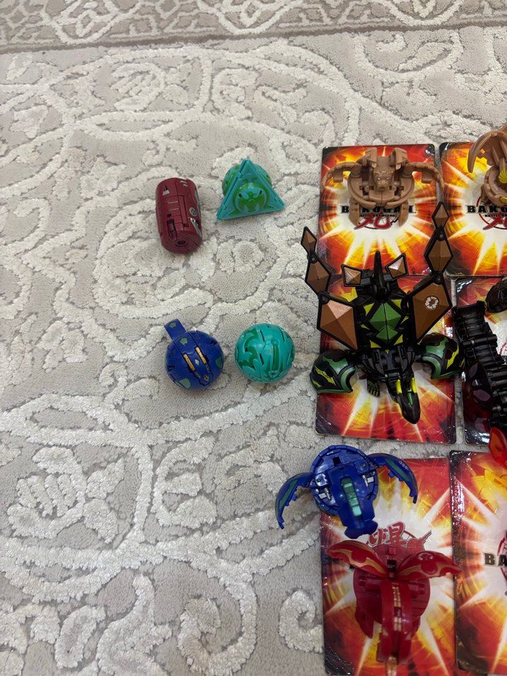 Bakugan loot + yetenek ve başlangıç kartları - Görsel 5
