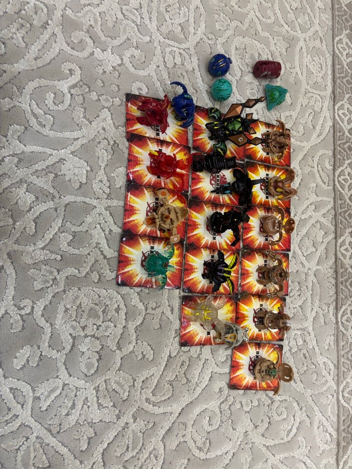 Bakugan loot + yetenek ve başlangıç kartları - Görsel 4