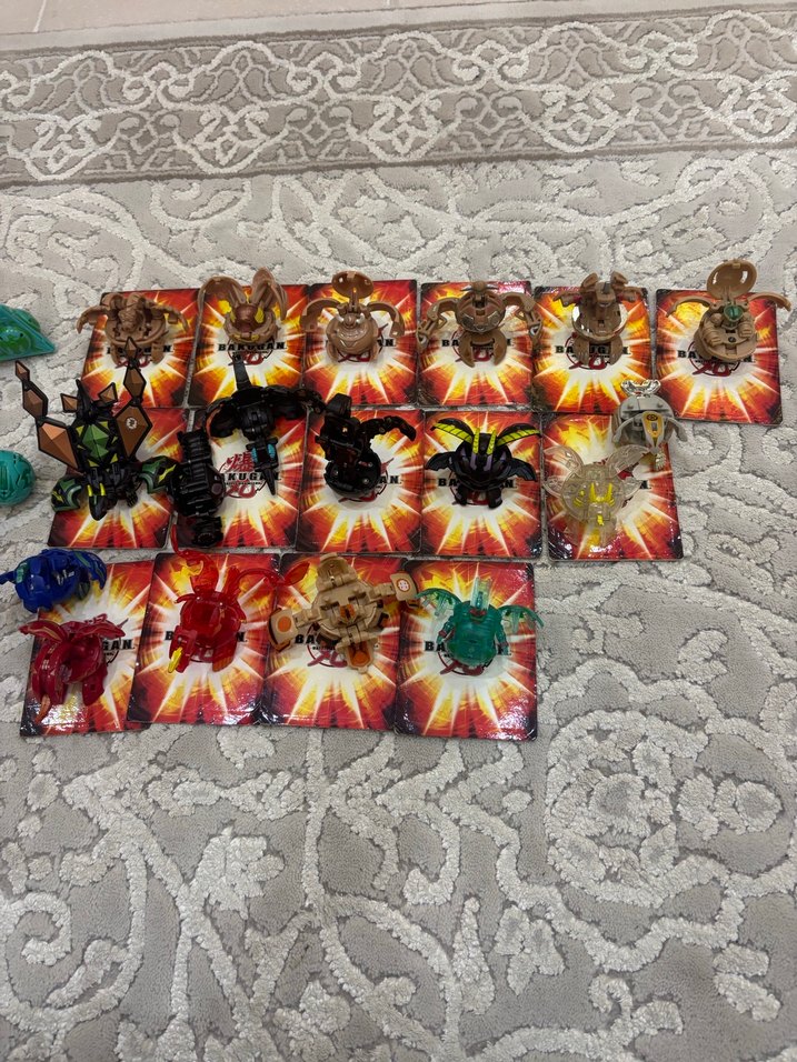 Bakugan loot + yetenek ve başlangıç kartları - Görsel 3