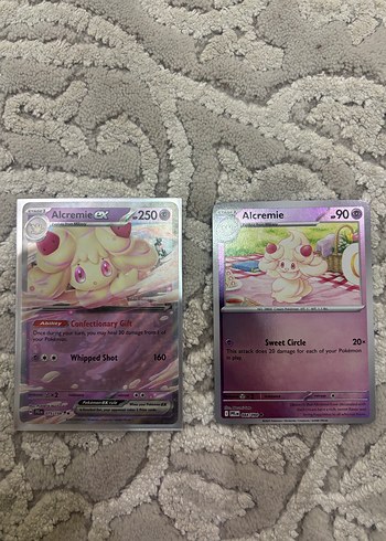 Alcremie holo + alcremie ex - Görsel 2
