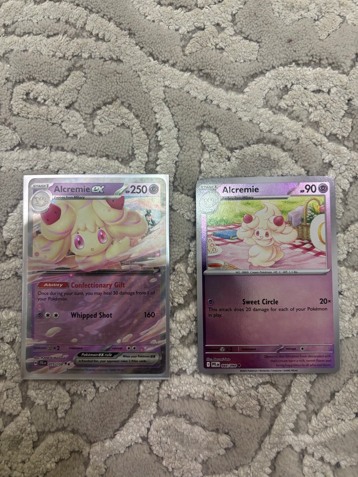 Alcremie holo + alcremie ex - Görsel 2