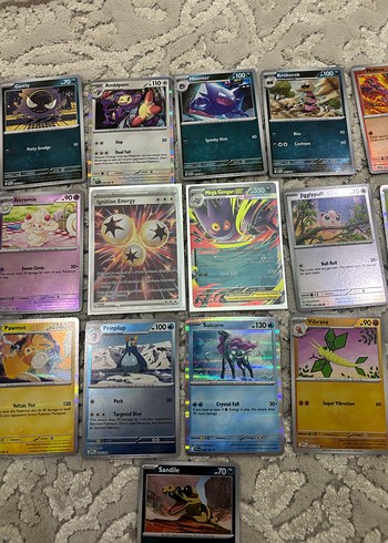 Pokemon PHANTASMAL flames holo loot + mega Gengar ex - Görsel 3