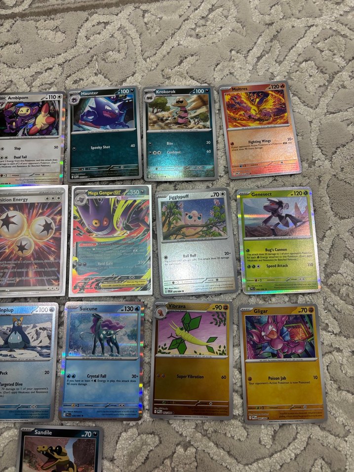 Pokemon PHANTASMAL flames holo loot + mega Gengar ex - Görsel 2