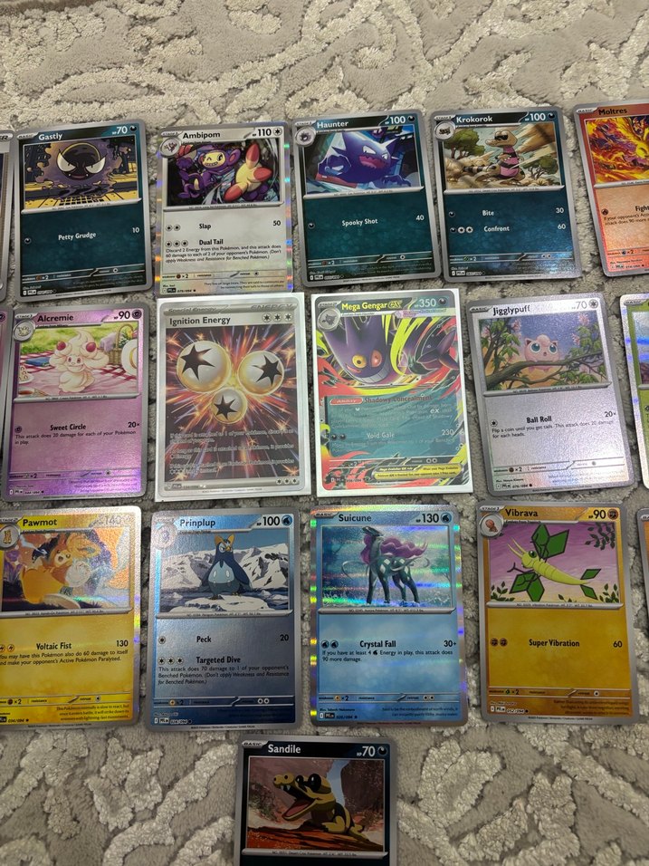 Pokemon PHANTASMAL flames holo loot + mega Gengar ex - Görsel 3