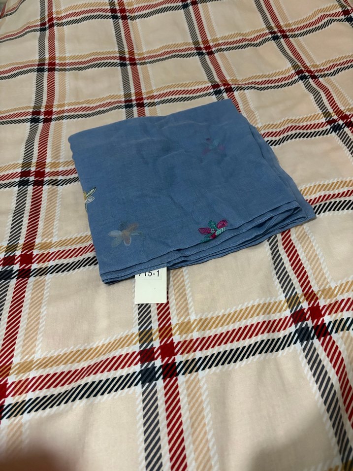 Nakışlı Çok Renkli şal - Görsel 3