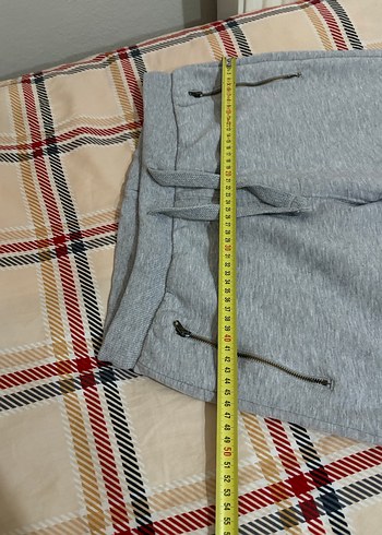 Gri Pamuklu  Eşofman Altı - Görsel 3