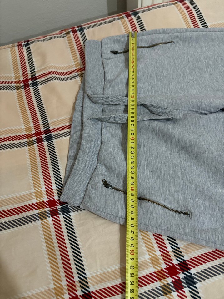 Gri Pamuklu  Eşofman Altı - Görsel 3