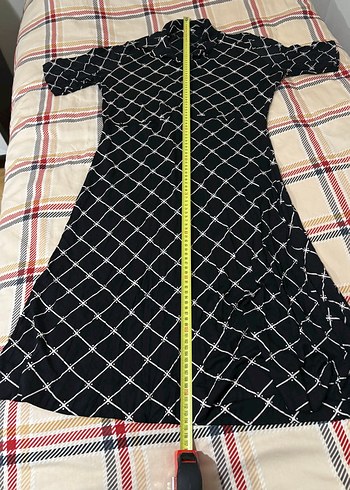 Gömlek Yaka Piliseli Midi Boy Elbise - Görsel 3