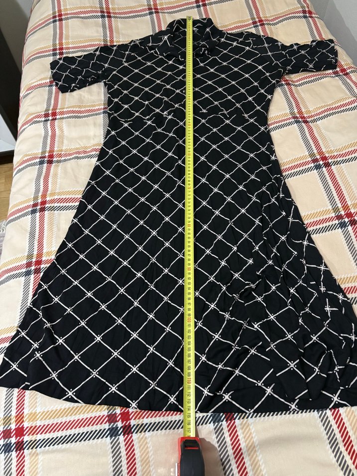 Gömlek Yaka Piliseli Midi Boy Elbise - Görsel 3