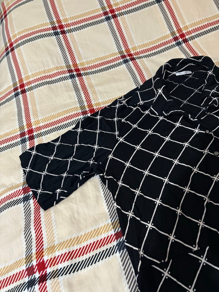 Gömlek Yaka Piliseli Midi Boy Elbise - Görsel 5