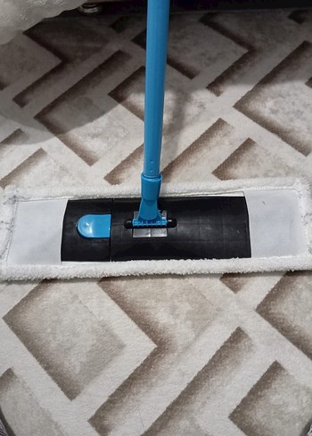 Mavi ve Gri Yer Temizleyici Mop - Görsel 2