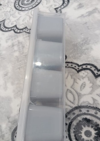 Grand 4 Bölmeli Saklama Kabı 3,5L Gri - Görsel 3