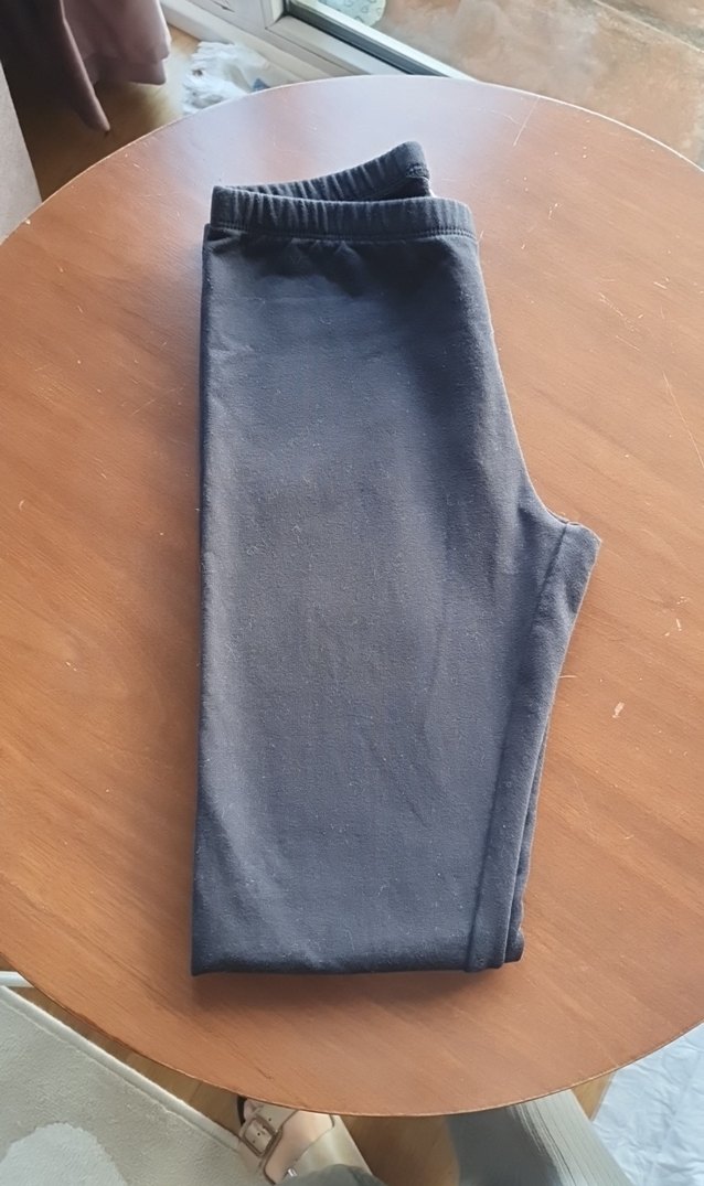 champion marka siyah içi polar 11 -12 yaş Kız çocuk  Taytı - Görsel 2