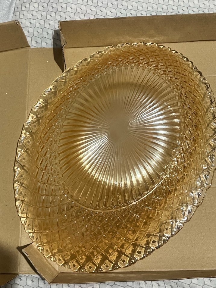 Bej Parlak Modern Cam Tabak - Görsel 2