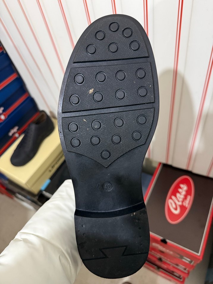 Hakiki Deri Siyah Erkek Ayakkabı - Görsel 3