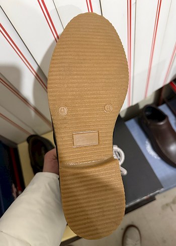 Hakiki Deri Siyah Nubuk Bağcıklı Erkek Ayakkabı - Görsel 3