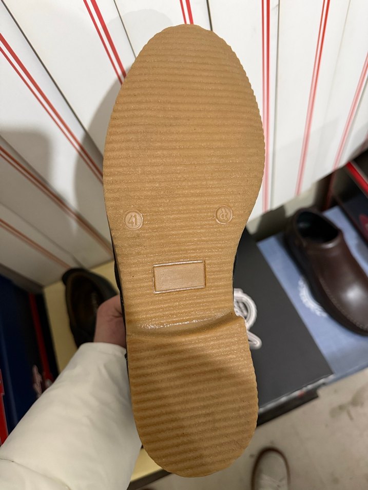 Hakiki Deri Siyah Nubuk Bağcıklı Erkek Ayakkabı - Görsel 3