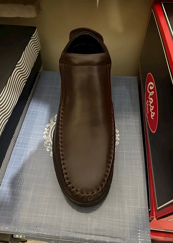 Hakiki Deri Kahverengi Erkek Ayakkabı - Görsel 2