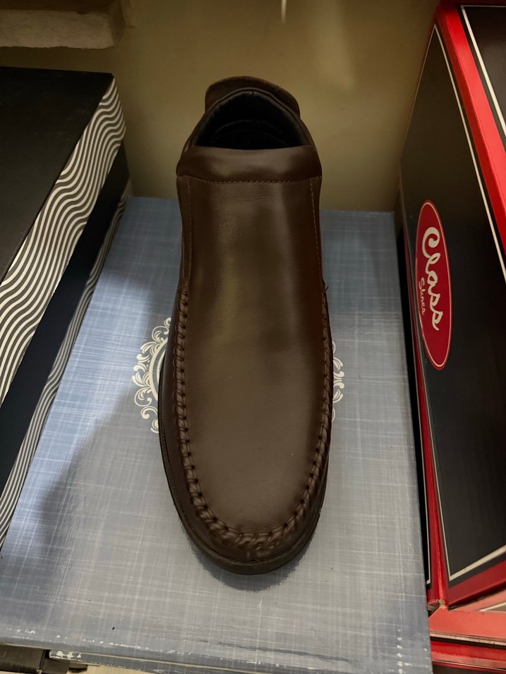 Hakiki Deri Kahverengi Erkek Ayakkabı - Görsel 2