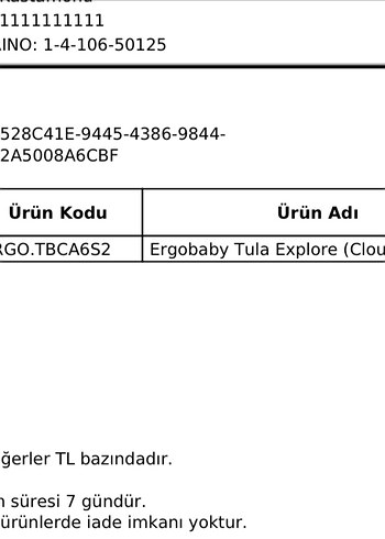 Ergobaby Tula Bebek Kanguru - Görsel 3