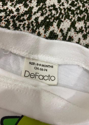 3 Adet 6-9 Ay Baskılı Şort-Tişört Takım - Görsel 4