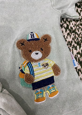 3 Adet 6-9 Ay Baskılı Şort-Tişört Takım - Görsel 7