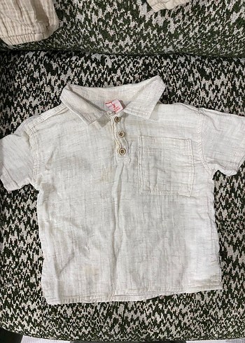 Bebek Erkek Pamuklu Bohem Takım - Görsel 2