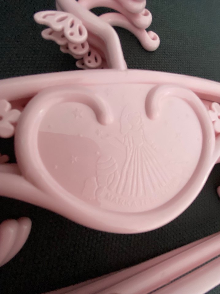 Pastel Pembe Plastik 10 Adet Askı - Görsel 2