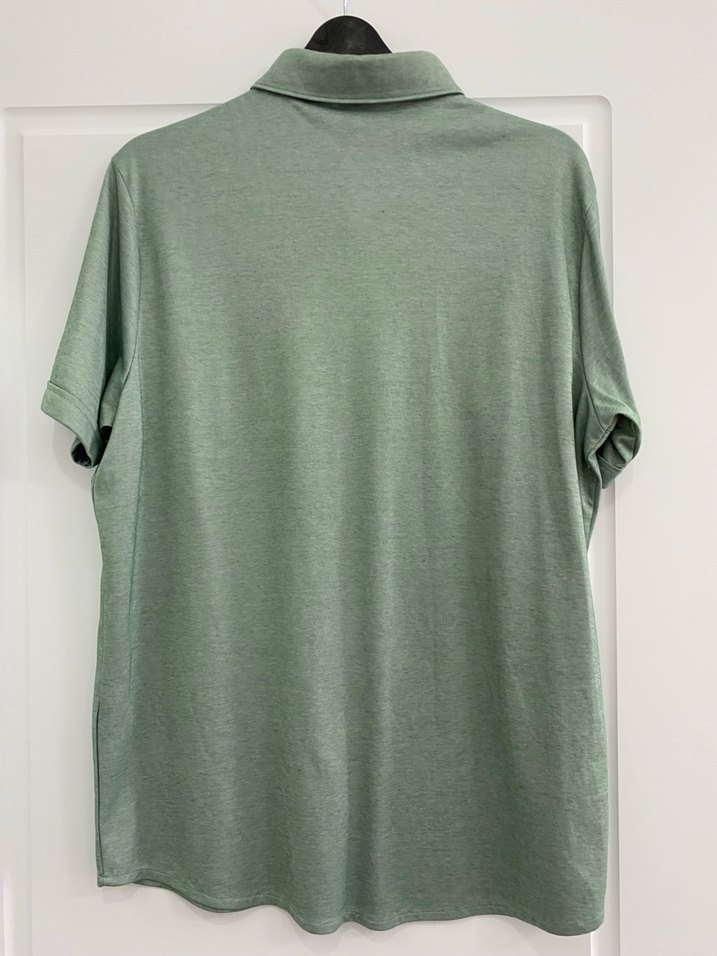 Erkek Yeşil Kısa Kollu Gömlek - Görsel 3