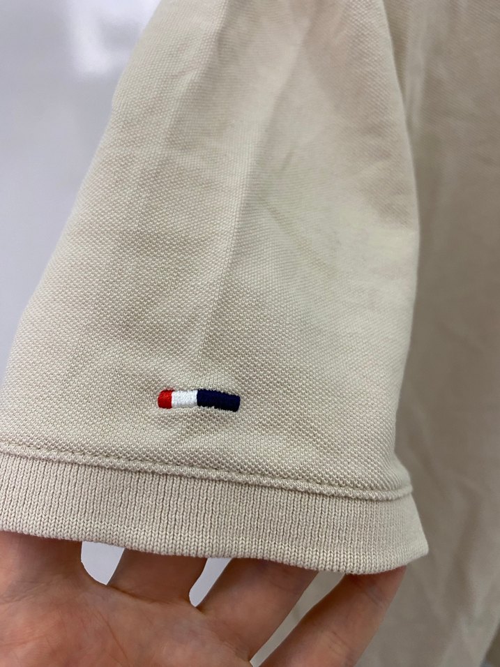 USPA Bej Kısa Kollu Polo Tişört - Görsel 2