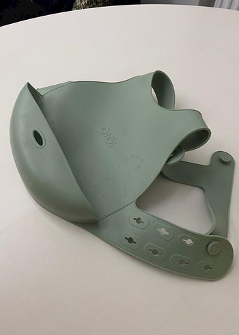 Ayarlanabilir Yeşil Bebek Önlüğü - Görsel 2