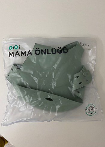 Ayarlanabilir Yeşil Bebek Önlüğü - Görsel 4