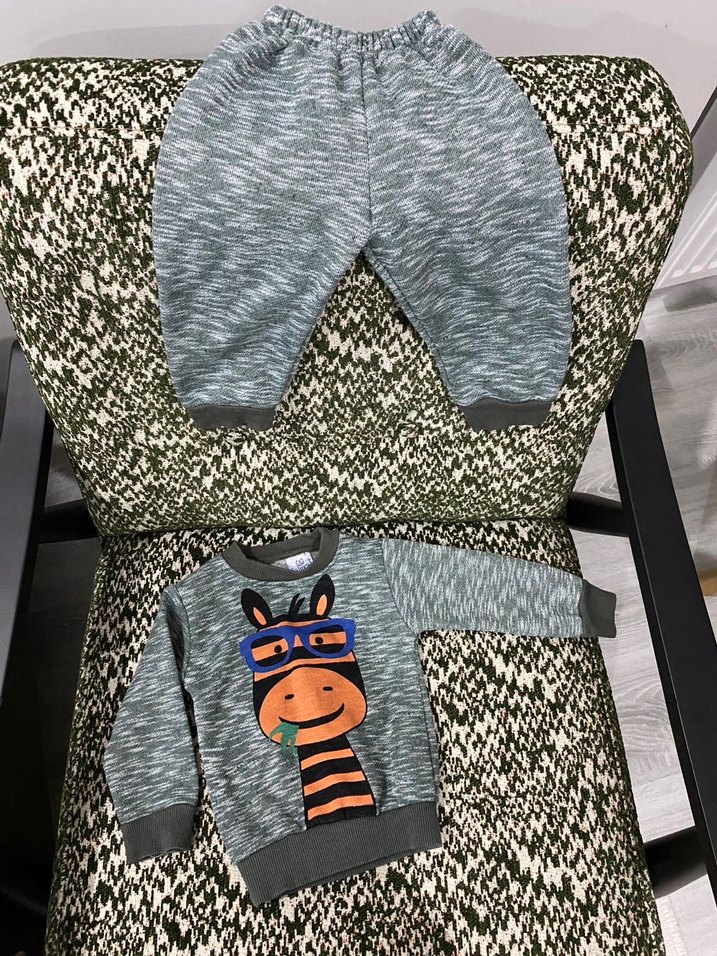 6 Adet 6-9 ay Erkek Bebek Kıyafetleri - Görsel 3