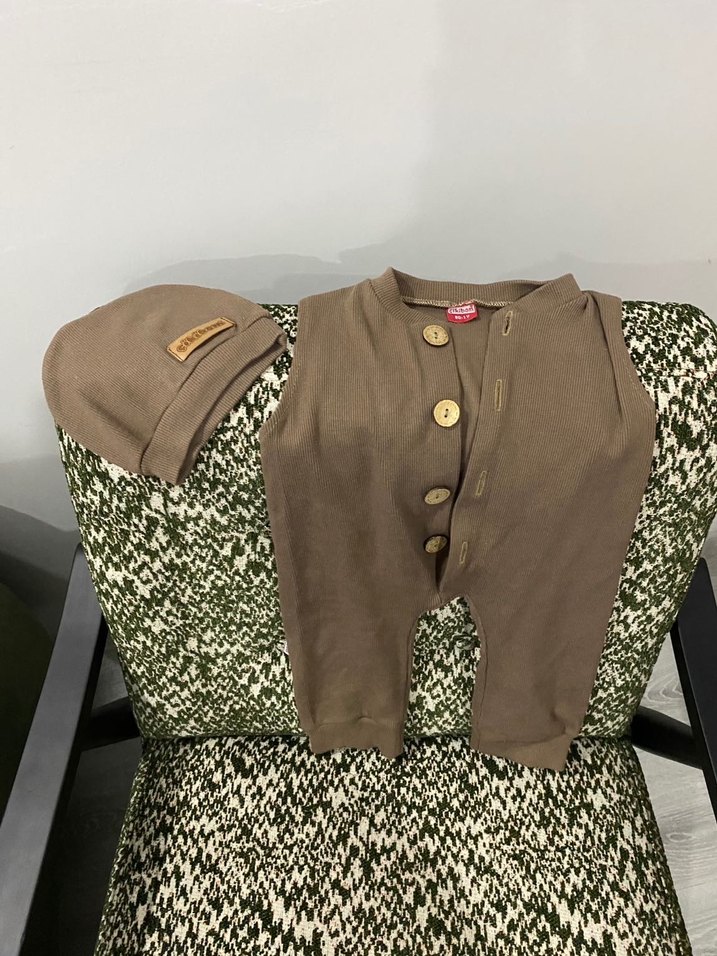 6 Adet 6-9 ay Erkek Bebek Kıyafetleri - Görsel 5