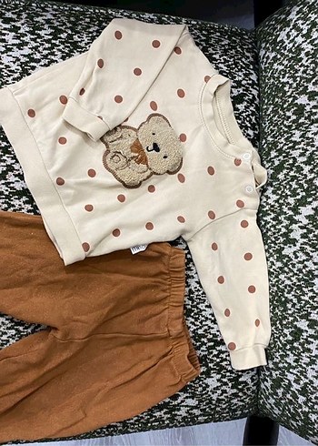 Erkek bebek 4 Adet Alt-Üst Takım 3-6 Ay - Görsel 6