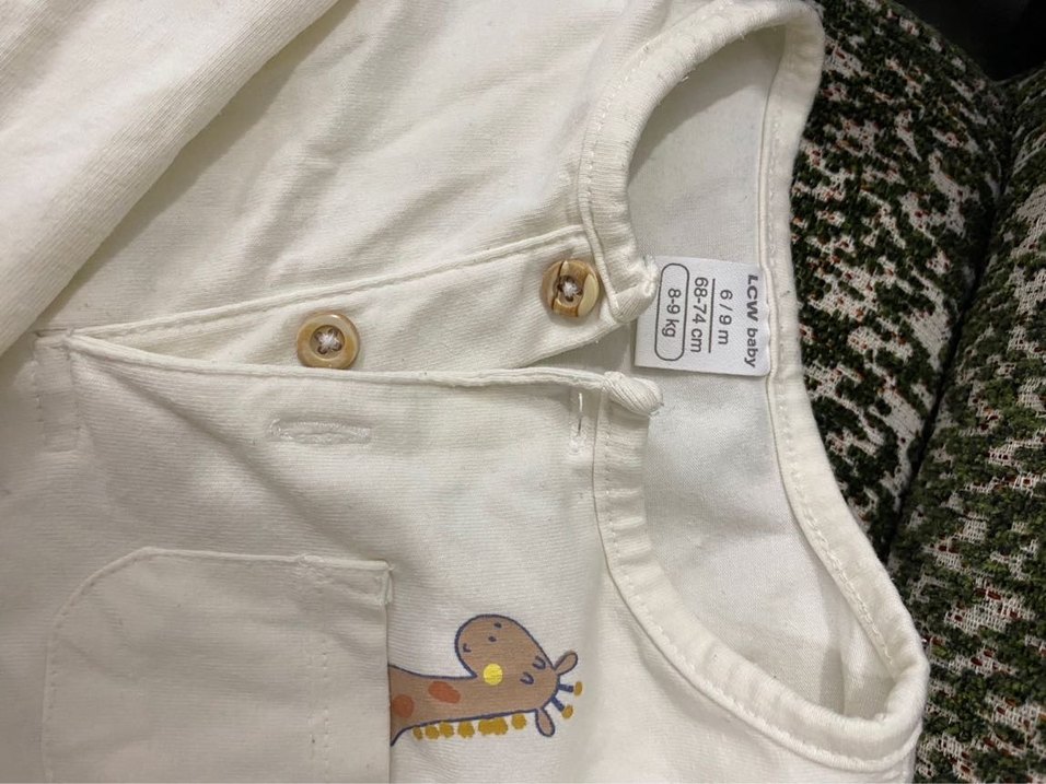 Erkek bebek 4 Adet Alt-Üst Takım 3-6 Ay - Görsel 5