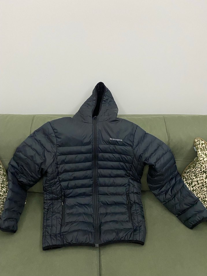 Skechers Kapüşonlu Fermuarlı Erkek Mont - Görsel 2