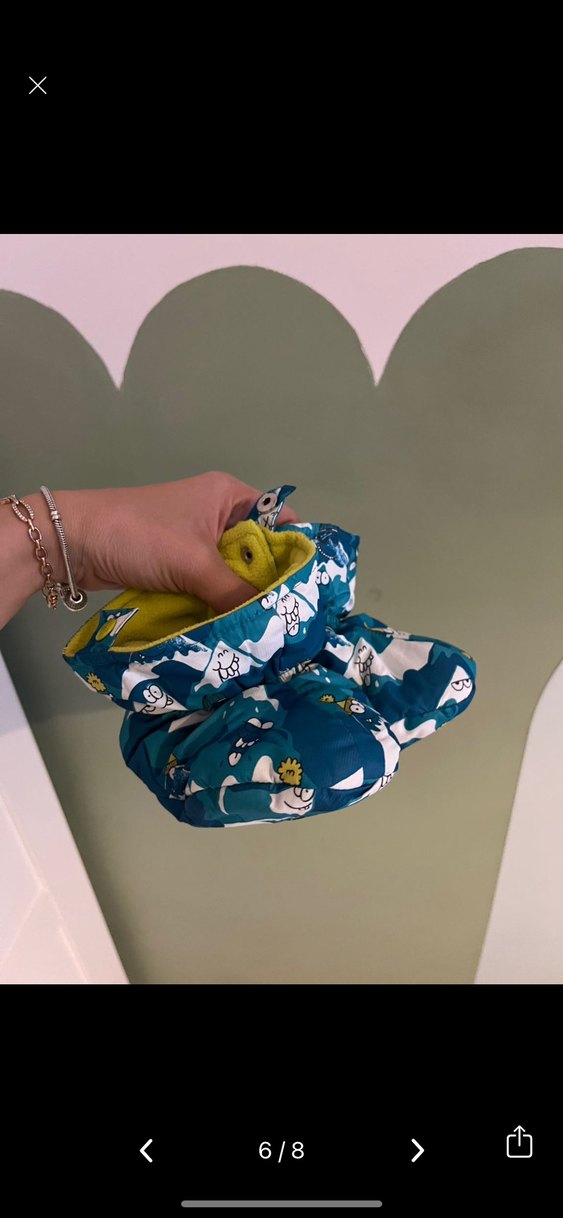 Renkli Desenli Fermuarlı Astronot Mont - Görsel 5