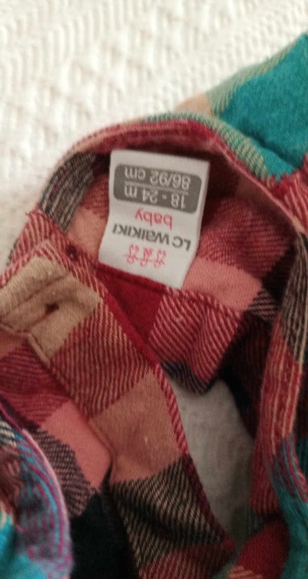 Kız Çocuk Çok Renkli Uzun Kollu Fırfırlı Elbise - Görsel 3