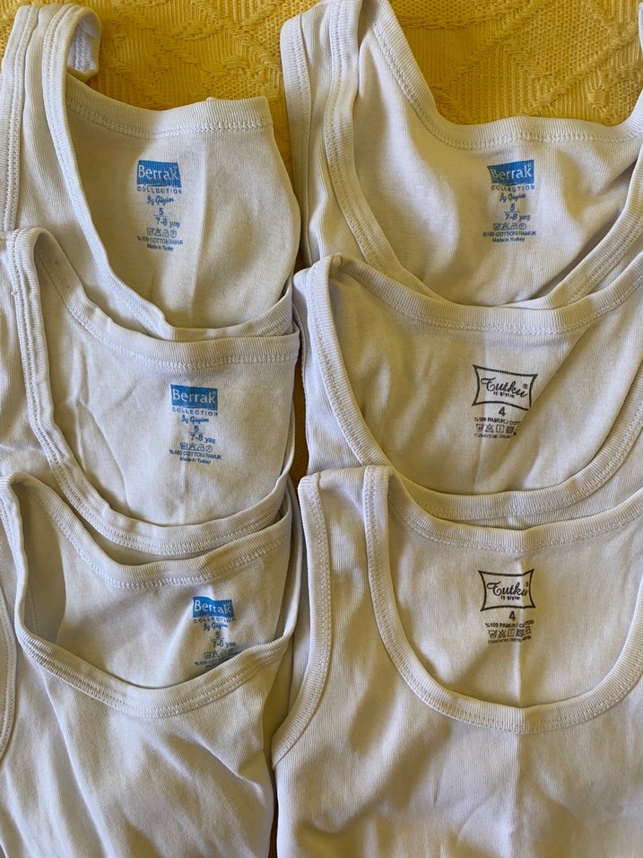 Çocuk atleti 6 adet - Görsel 3