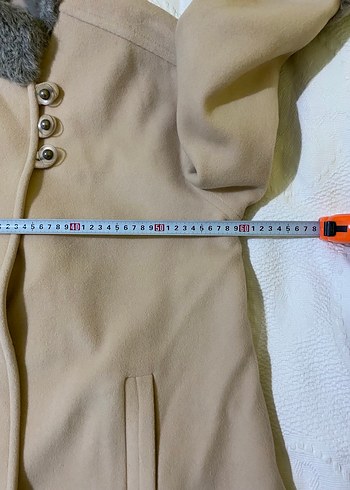 Kürklü Bej Kaban - Görsel 8