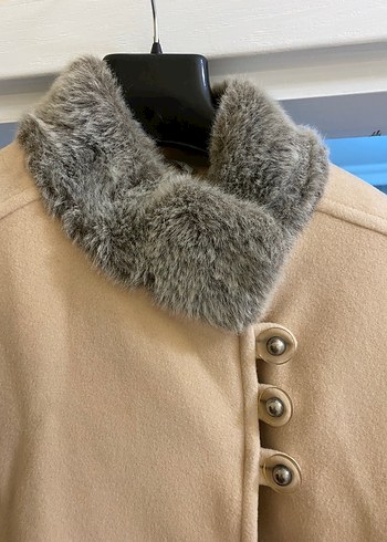 Kürklü Bej Kaban - Görsel 4