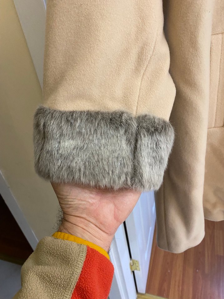 Kürklü Bej Kaban - Görsel 5