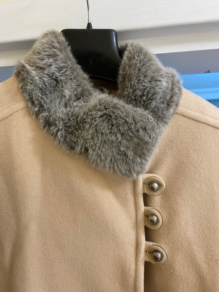 Kürklü Bej Kaban - Görsel 4