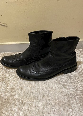 Klasik Siyah Erkek deri Bot - Görsel 3