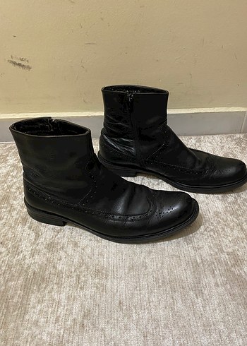 Klasik Siyah Erkek deri Bot - Görsel 4